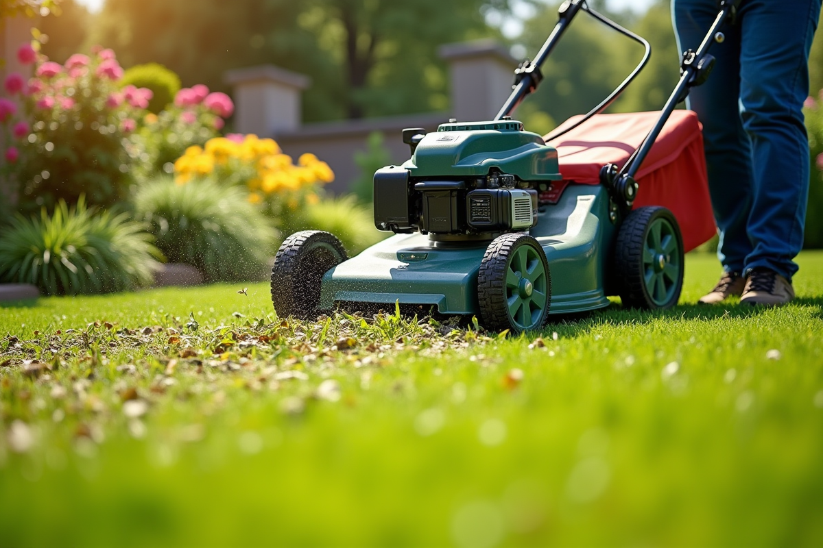 herbe coupée