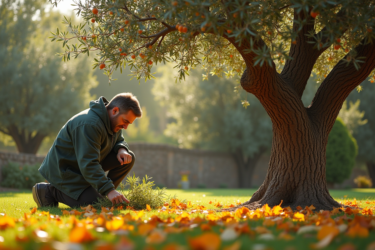 olivier feuilles