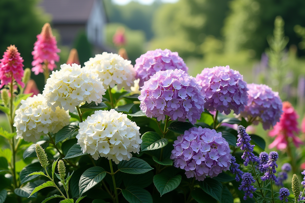 hortensias plantes